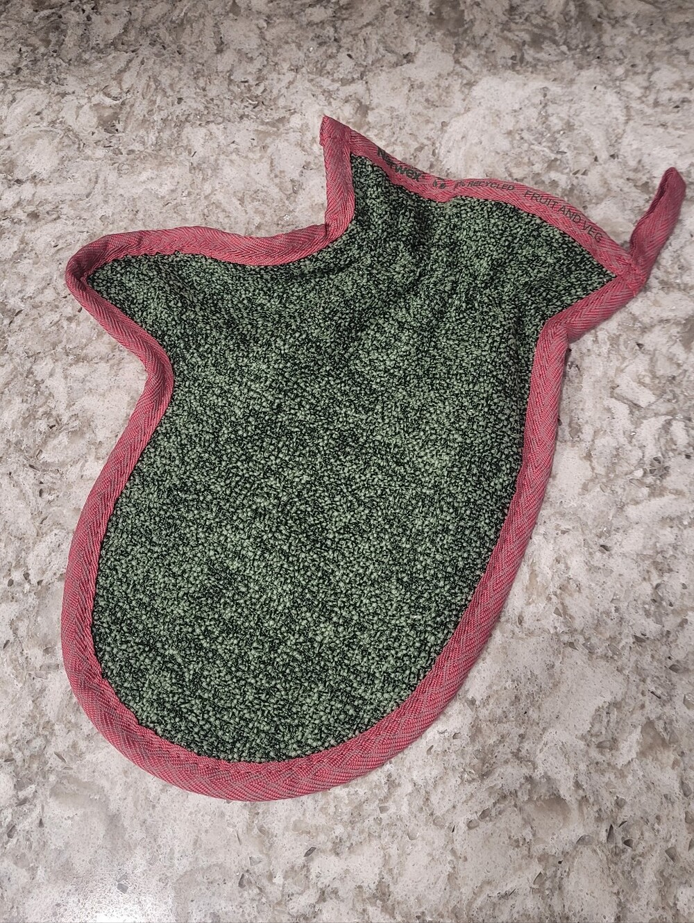 Norwex Green and Pink Fruit And Veggie Scrub Mitt
